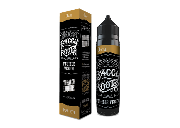 FEUILLE VERTE Baccy Roots Nic Shot & Box Large - 0 HiVG