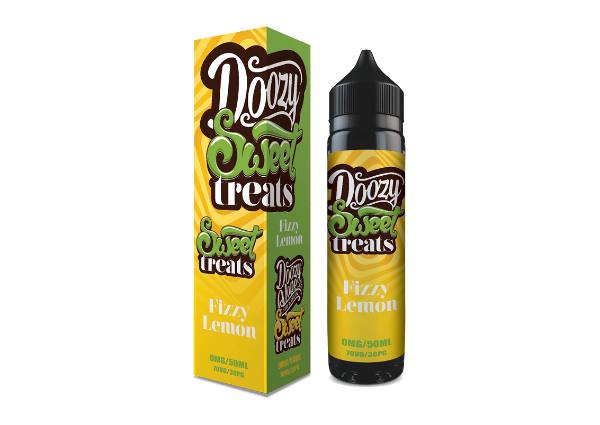 Fizzy Lemon Doozy Sweet Treats 50ml Shortfill & Box Large