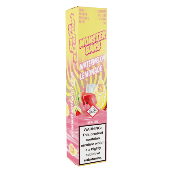 Watermelon Lemonade Monster Bar