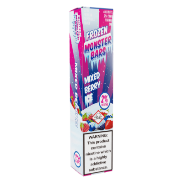 Mixed Berry Ice Frozen Fruit Monster Bar
